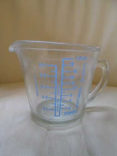 Vintage pyrex glass blue - vintage,