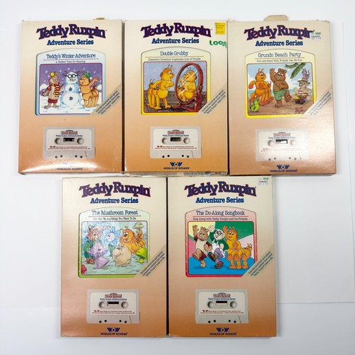 Teddy ruxpin book and cassette - ruxpin,
