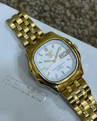 Rear seiko superior - 5, gold