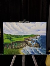 Seascape Oil Painting 27cm x