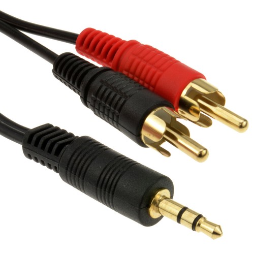 5mm stereo jack plug - jack, 2