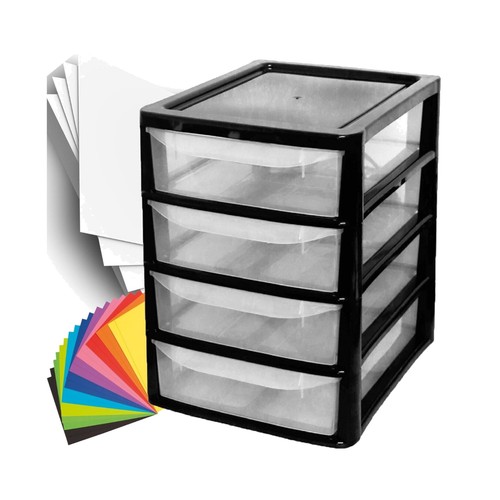 Plastic storage drawers - plastic,