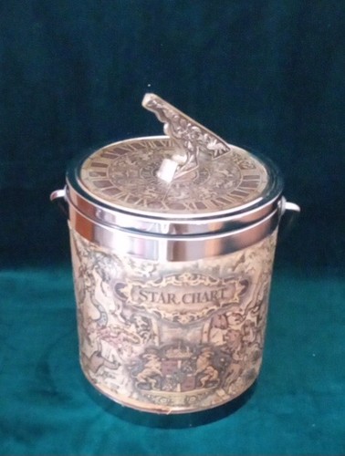 Vintage ice bucket 1970s star - ice,