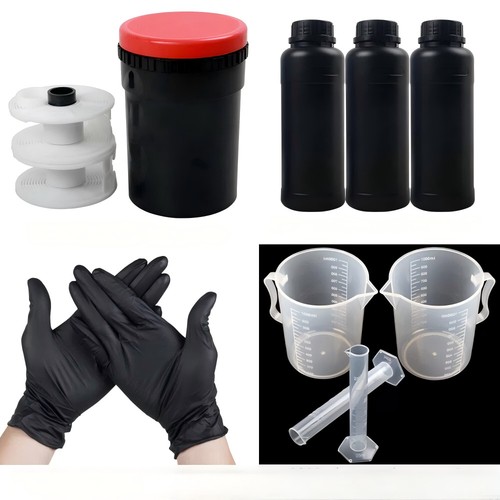 Film developing tank kit - film,