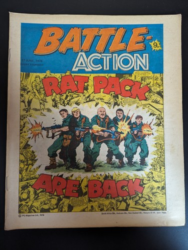Battle action comic - 17th, june