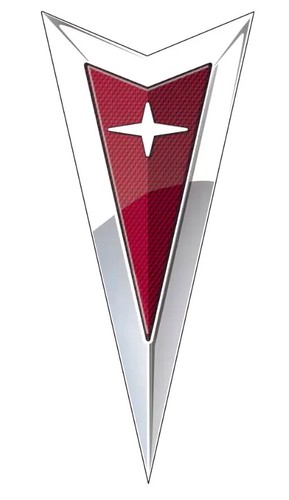 Pontiac logo sticker - pontiac,