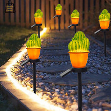 Garden Solar Lights Cactus