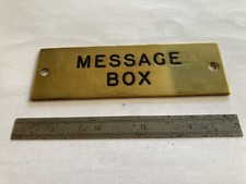 Railwayana GWR Brass Signal