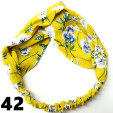  Boho Floral Twist Knot