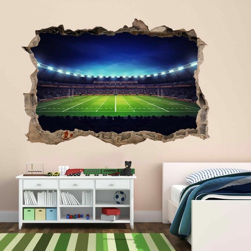 Rugby stadium wall art - wall,