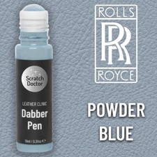 Leather Repair Pen ROLLS ROYCE POWDER BLUE Repair scratches and scuffs easily