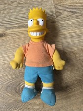 Bart Simpson 1990 Vintage Plush Doll
