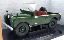 Model Car Group 1/18 Scale MCG18367 - Land Rover Series I - Dark Green