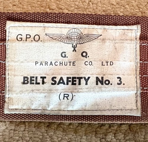 Parachute harness strap - harness,