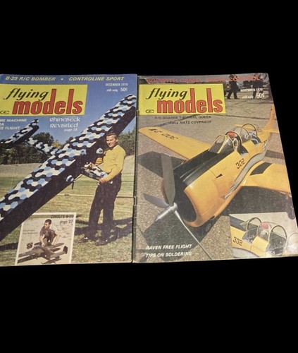 Flying models magazine lot - flying,