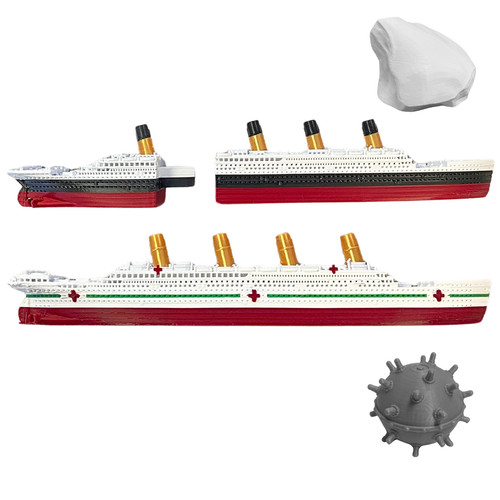 Split half titanic - half,