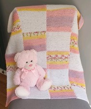 Hand Knitted Baby Blanket