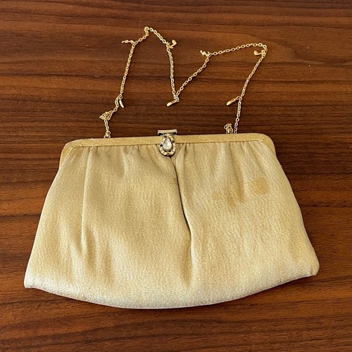 Vintage 60s gold evening - vintage,