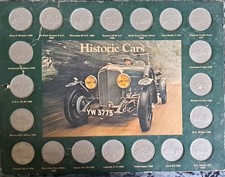 ?HISTORIC CARS FROM SHELL - COMPLETE COLLECTION OF COINS (1886 to 1970)