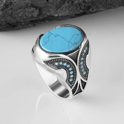 Fashionable retro turquoise