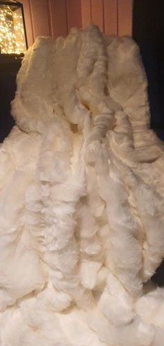 Luxury faux fur blanket - fur,