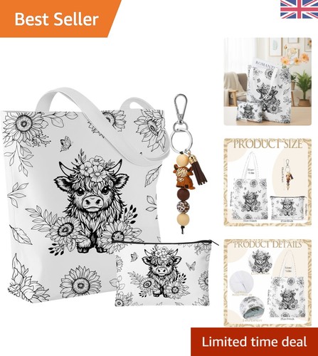 Charming highland cow gift - highland,
