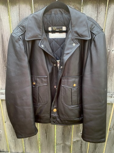 Vintage chicago police leather - police,