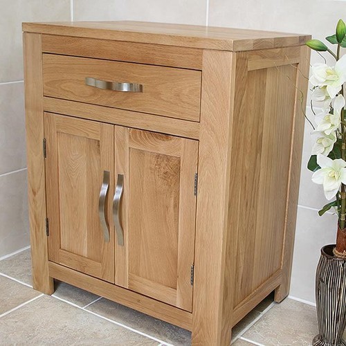 Bathroom furniture solid oak - |,