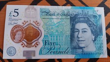 £5 FIVE POUND NOTE AK47 Serial Number - 757 Sequence - Genuine RARE Bank Note