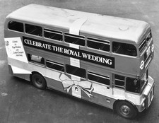 London Routemaster bus painted