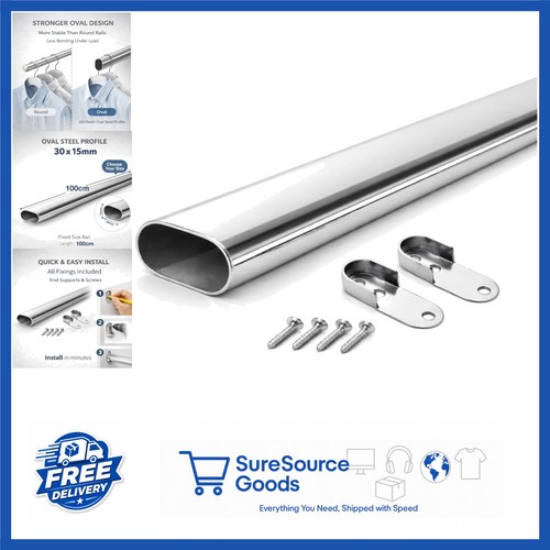 Heavy duty chrome wardrobe - duty,