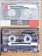 TDK C-90 C-60 Audio Media
