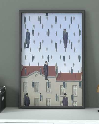 Rene magritte unframed - magritte,