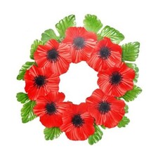 Red Poppy Artificial Flower