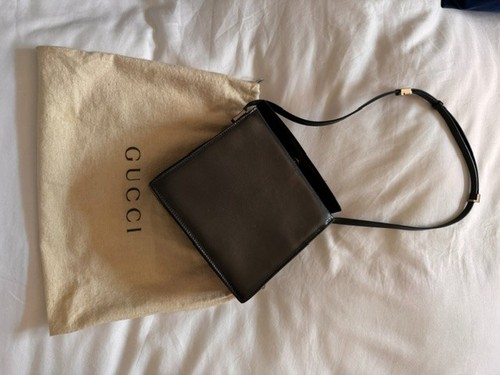 Gucci leather shoulder bag - shoulder,