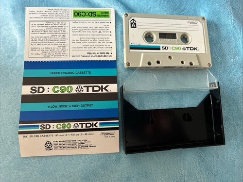 Tdk c90 audio - sd, cassette