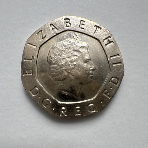 Undated british 20p twenty - undated,