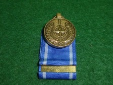 MINIATURE NATO MEDAL & RIBBON
