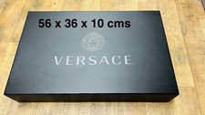 Versace Black Empty New Flat Presentation Box | Magnetic Lid | 56x36x10 cms.
