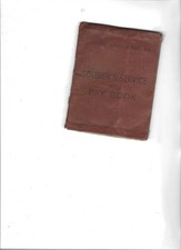 SOLDIERS SERVICE PAY BOOK