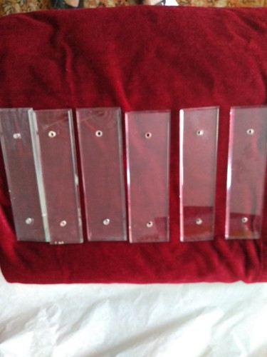 Door finger push plates - 6,