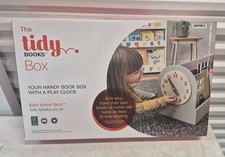 THE TIDY BOOKS CHILDRENS BOOK BOX Woodgrain New In Box 13.5x21.5x11in