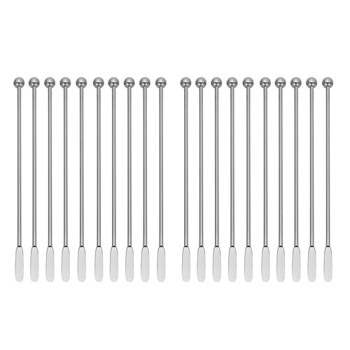 20pcs swizzle sticks metal - swizzle,