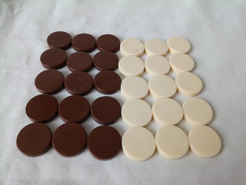 Set vintage solid plastic - of,