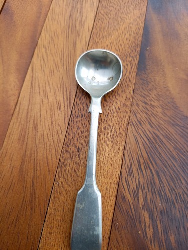 Vintage salt mustard spoon - salt,