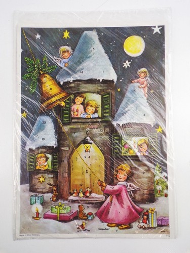 Vintage advent calendar - vintage, lore