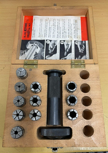 Myford collet chuck - , closing