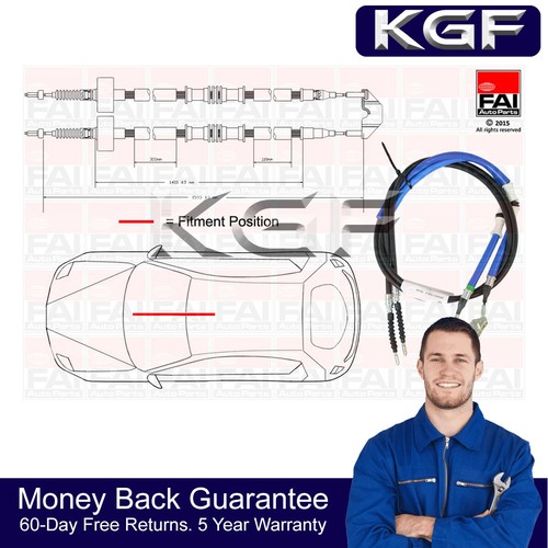 Kgf rear hand - hand, fits