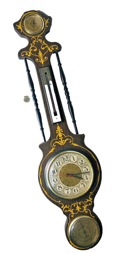 Barometer wood wooden - barometer,