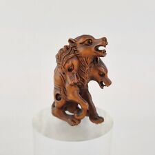 Finely Carved Wood Japanese